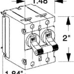 Magnetic Double Pole AC Circuit Breaker