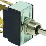 Toggle Switch (On)/Off/On DPDT