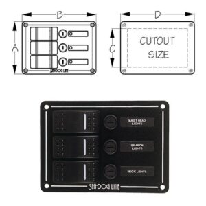 Rocker Switch Panel