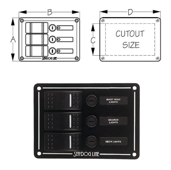 Rocker Switch Panel