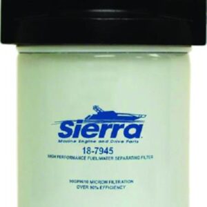 Tall 1/4in. Aluminum Fuel/Water Separator Kit