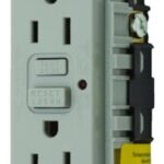 15A GFCI Duplex Receptacle w/ Cover Plate