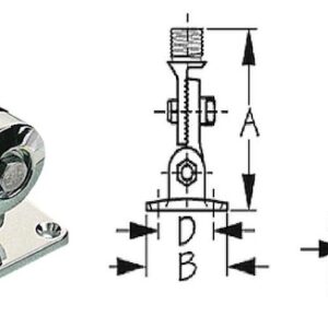 Adjustable Antenna Bracket