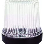 All Round White Anchor Lamp - Black Housing