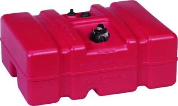 Low Profile Low-Perm Certified Fuel Tank w/ 1/4in. Adapter/Gauge