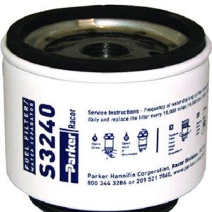 Element for 120R-RAC-01 Gas Spin-On Fuel/Water Separator for O/B