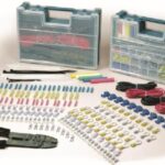 225 Piece Electrical Repair Kit with Strip/Crimp Tool