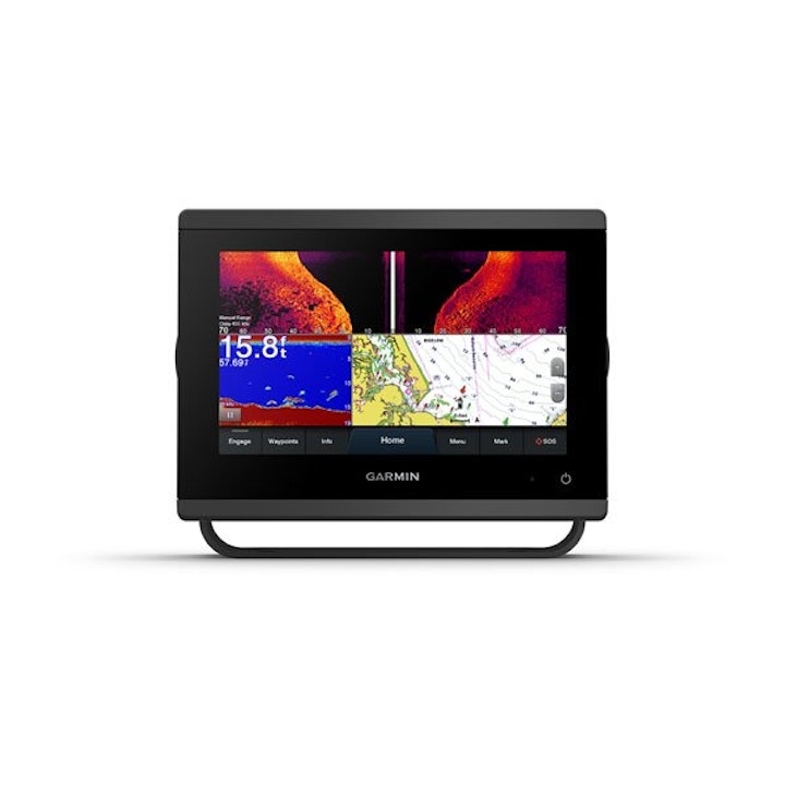 GPSMAP 743xsv Chartplotter with SideVu, ClearVu and Traditional CHIRP Sonar with Mapping