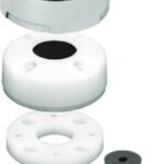 Cable Clamp with Stainless Steel Dress Cap