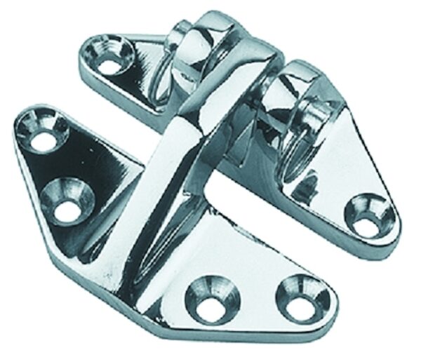 Chrome Brass Hatch Hinge - 2-1/2in.