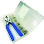 Nickel Plated Brass Snap Kit With Grip Tool