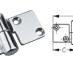 Stainless Steel Take-Apart Hinges